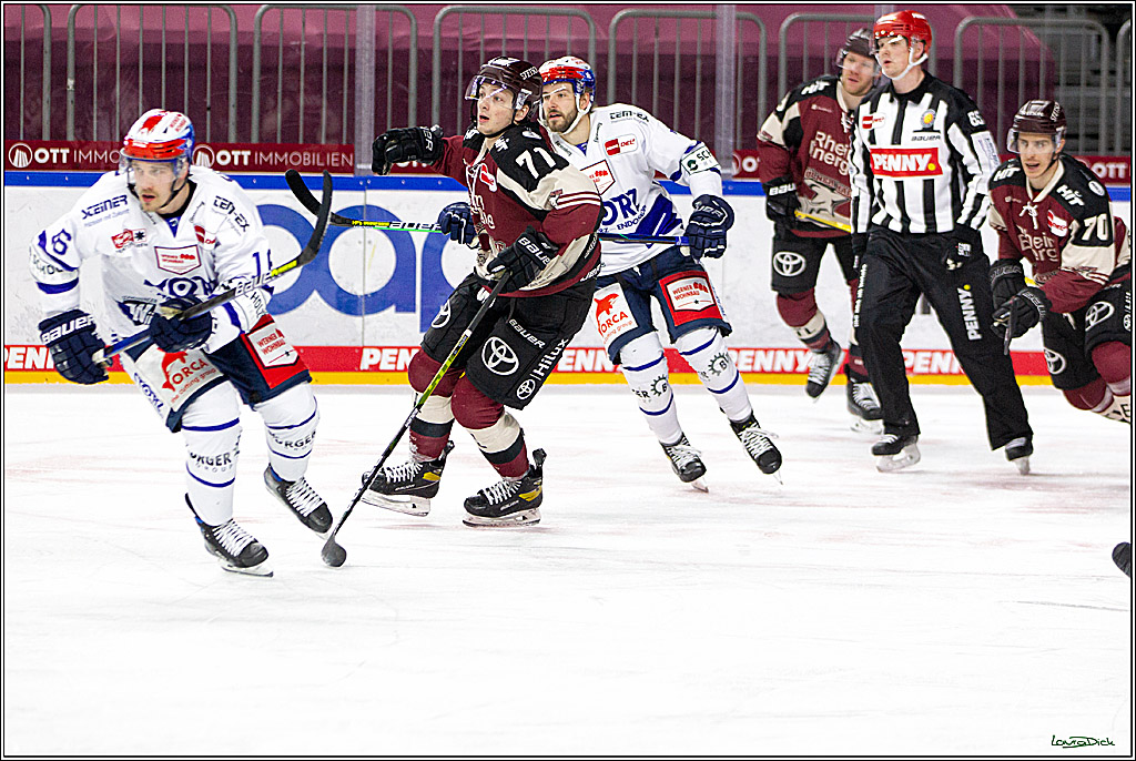 PENNY DEL;  Koelner Haie - Schwenninger Wild Wings; Koeln, 21.03.2021
